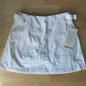 Lululemon Wrap-Front Mid-Rise Golf Skirt